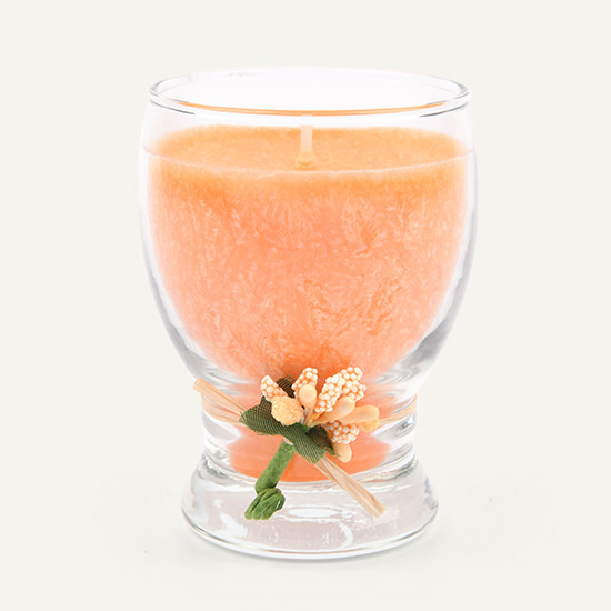 Bougie parfumée Pêche orange