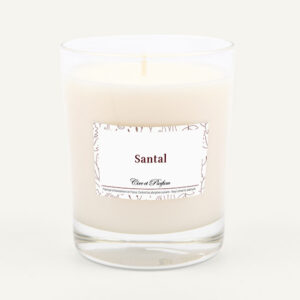 bougie parfumée Cire et Parfum santal