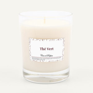 bougie parfumée Cire et Parfum the vert