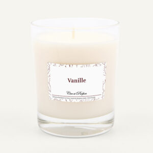 bougie parfumée Cire et Parfum vanille