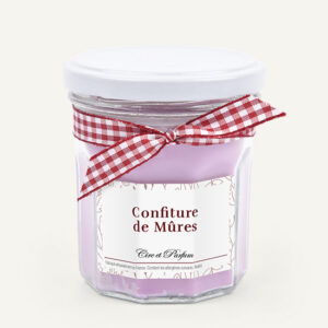bougie parfumée Cire et Parfum confiture de mures