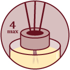 picto utilisation diffuseur rotin