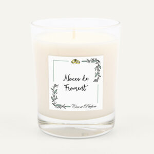 Bougie noces de froment - 3 ans de mariage